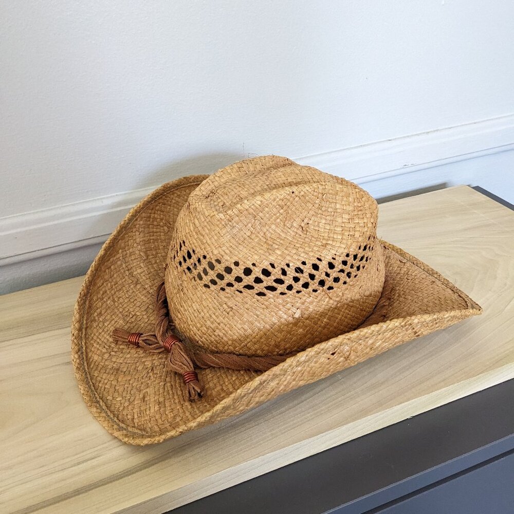 Vintage CowBoy Hat - Shady Brady - Size M